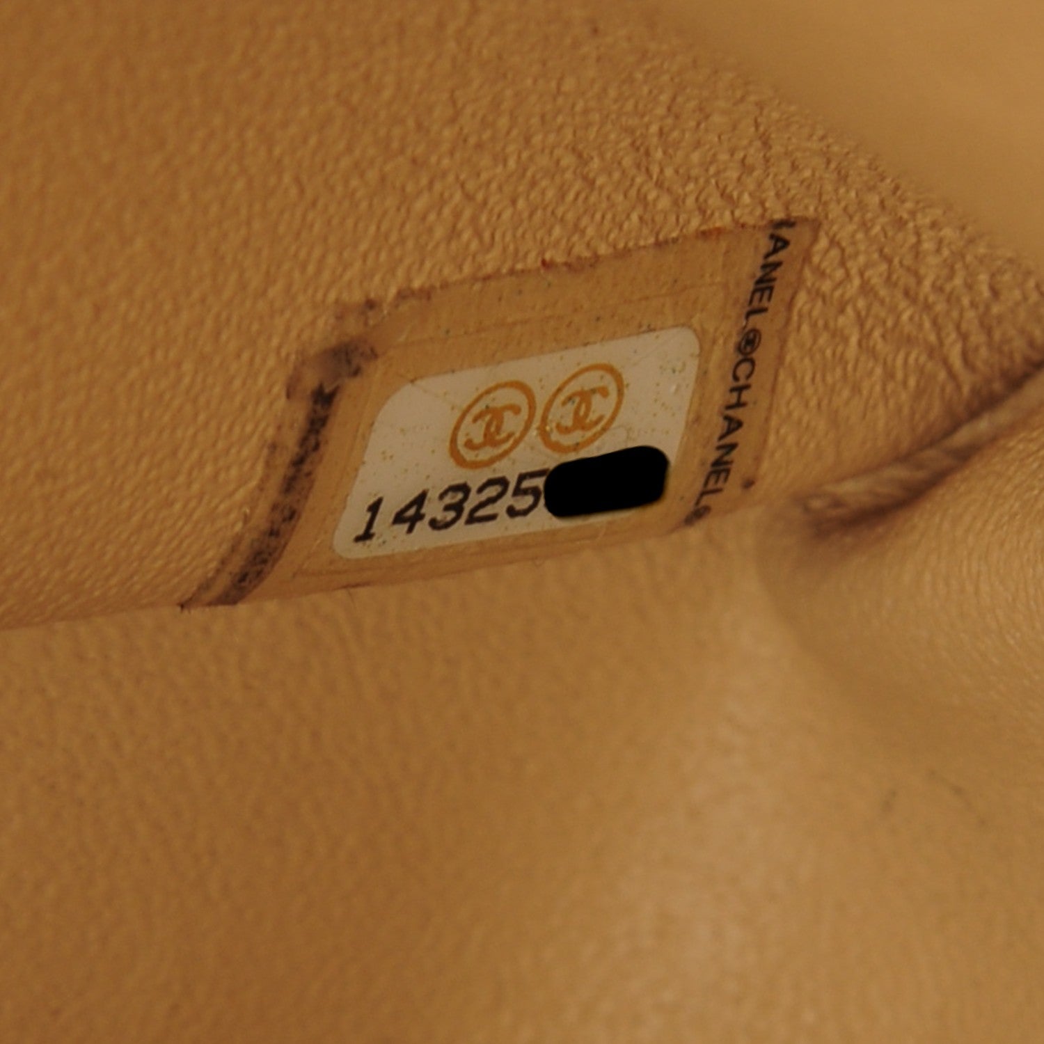 Chanel Lambskin Quilted Jumbo Double Flap Beige 7 of 8