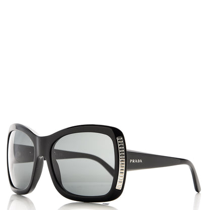 Prada Crystal Sunglasses SPR 11L Black 1 of 7