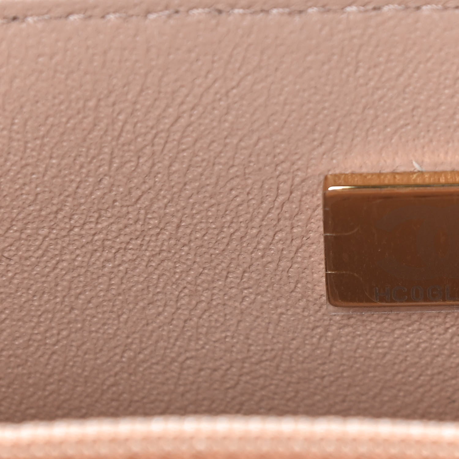 Chanel Lambskin Quilted Mini Rectangular Flap Beige 7 of 11