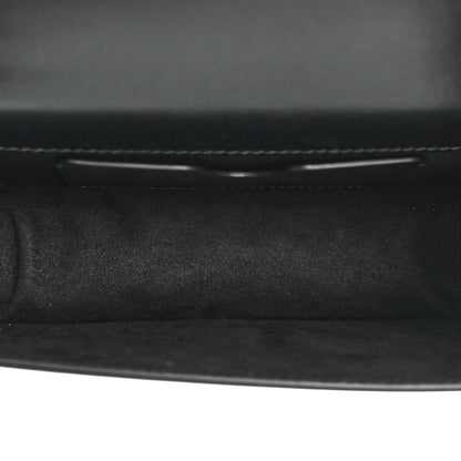 Alexander McQueen Calfskin Studded Knuckle Satchel Black Silver 5 of 10