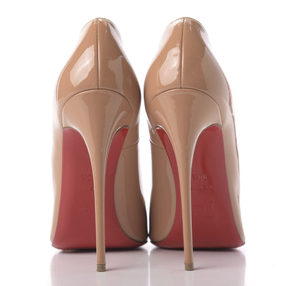 Christian Louboutin Patent So Kate 120 Pumps 39.5 Nude 7 of 10