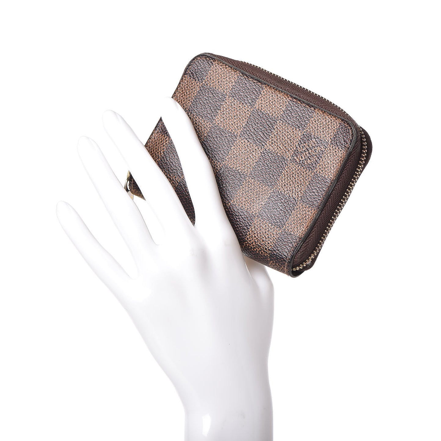 Damier Ebene Zippy Coin Purse