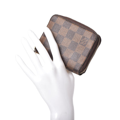 Louis Vuitton Damier Ebene Zippy Coin Purse 2 of 10