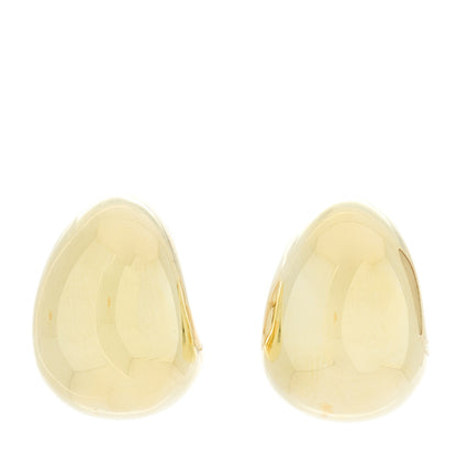 Roberto Coin 18K Yellow Gold Dome Hoop Earrings 1 of 4