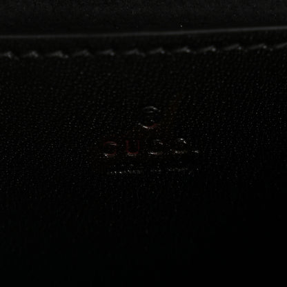 Gucci New Canvas Charisma Calfskin Crystal GG Monogram Mini Jackie 1961 Hobo Black 6 of 12