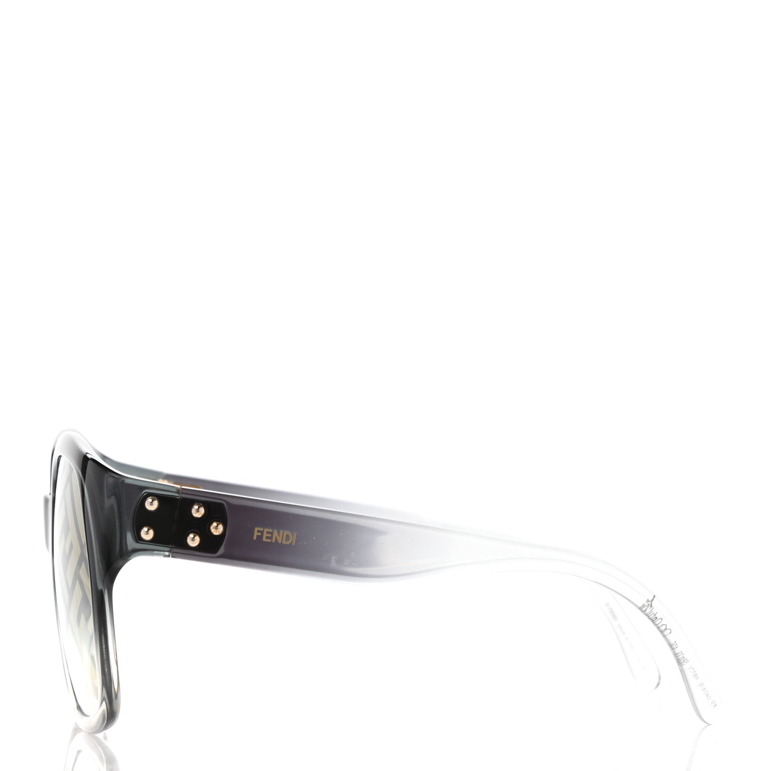 Fendi Acetate Sunglasses FF0404/S Silver 3 of 7