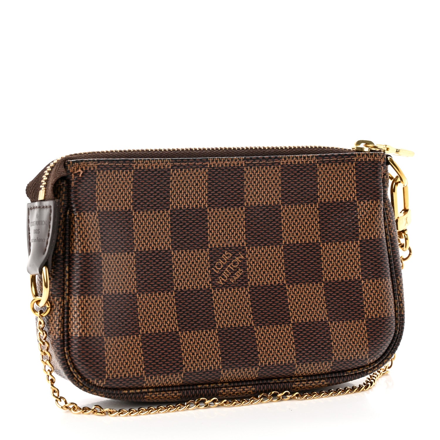 Louis Vuitton Damier Ebene Mini Pochette Accessories 3 of 7