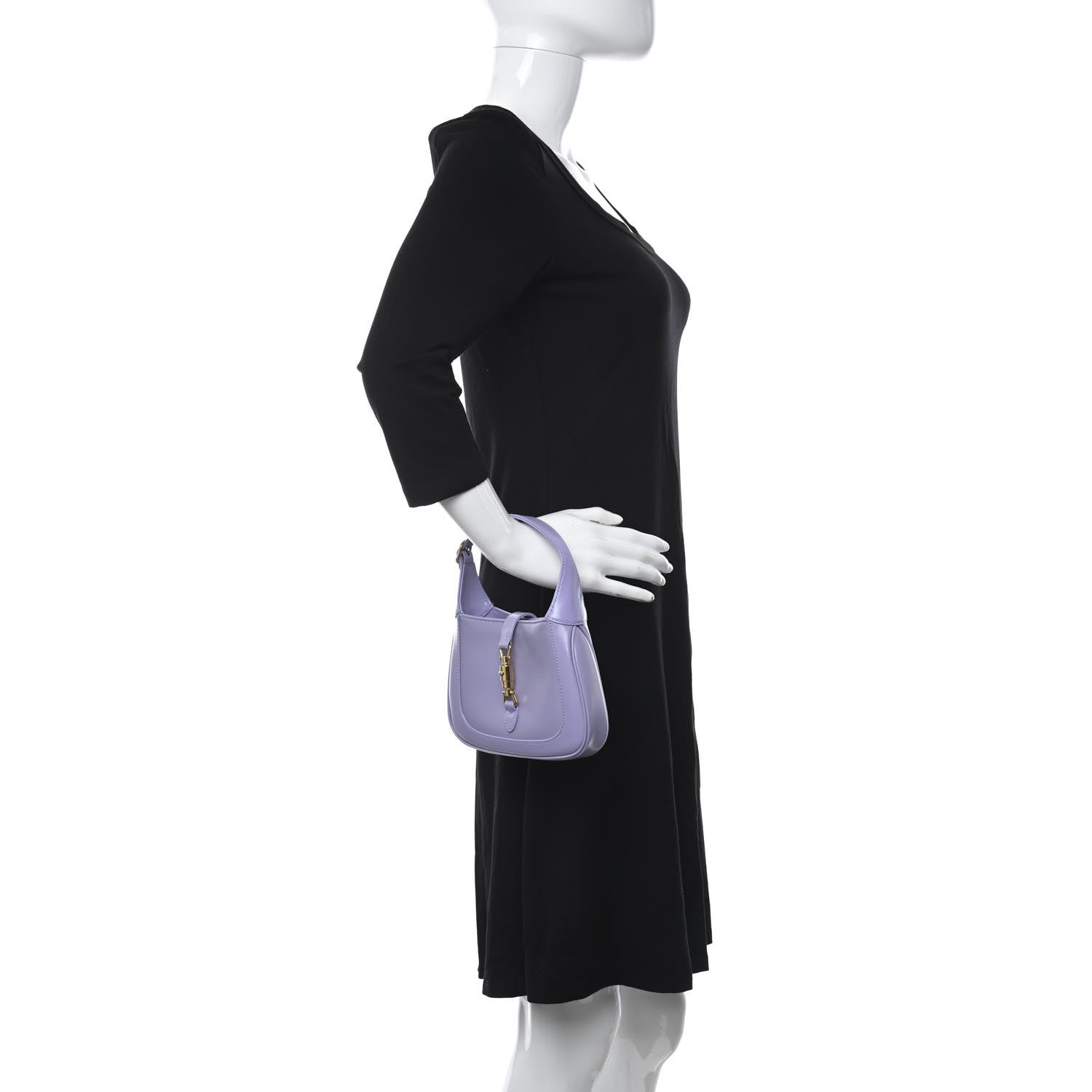 Gucci Boarded Dyana Lux Mini Jackie 1961 Hobo Lapis 2 of 12