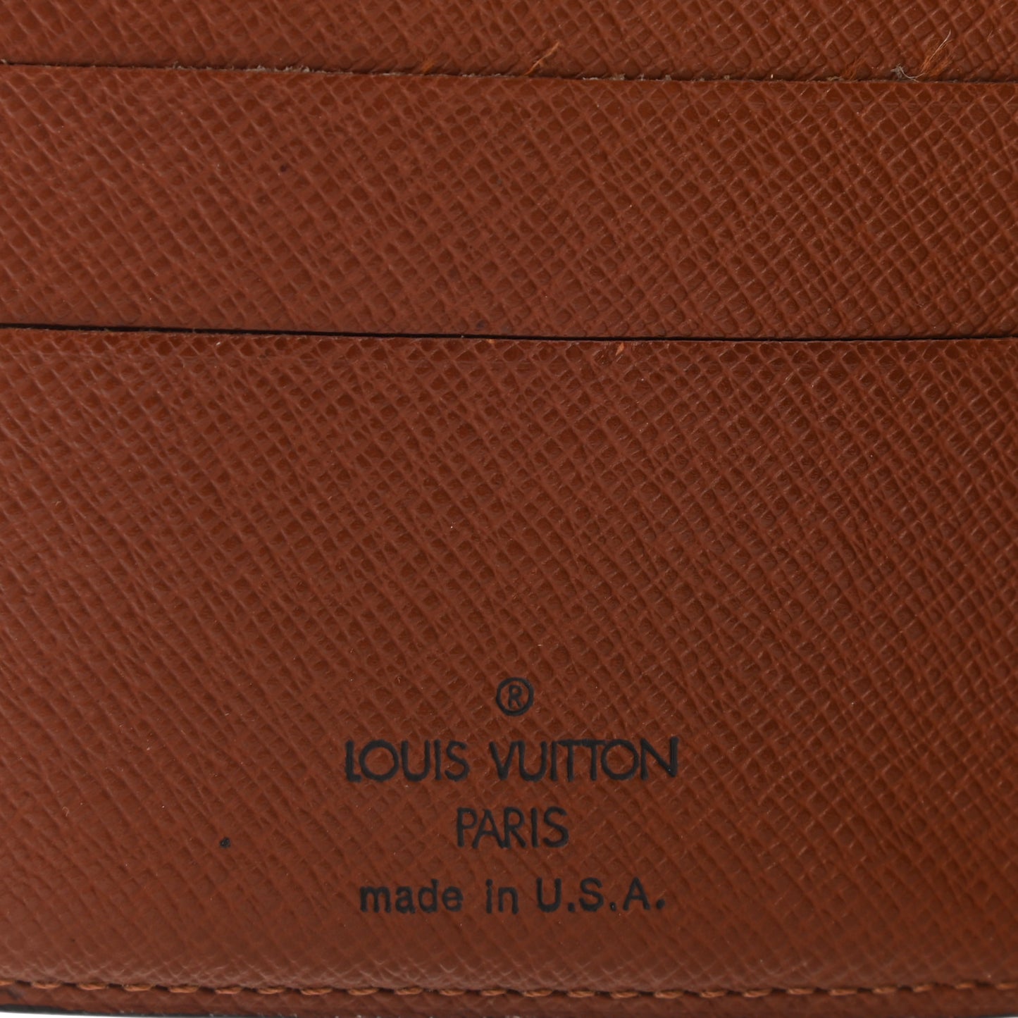 Monogram Zipped Papers Wallet