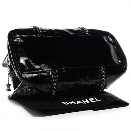 Chanel Patent Calfskin Large Luxe Ligne Tote Black 4 of 7