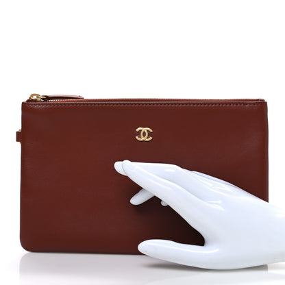 Chanel Shiny Calfskin Chanel 22 Removable Pouch Brown 2 of 6