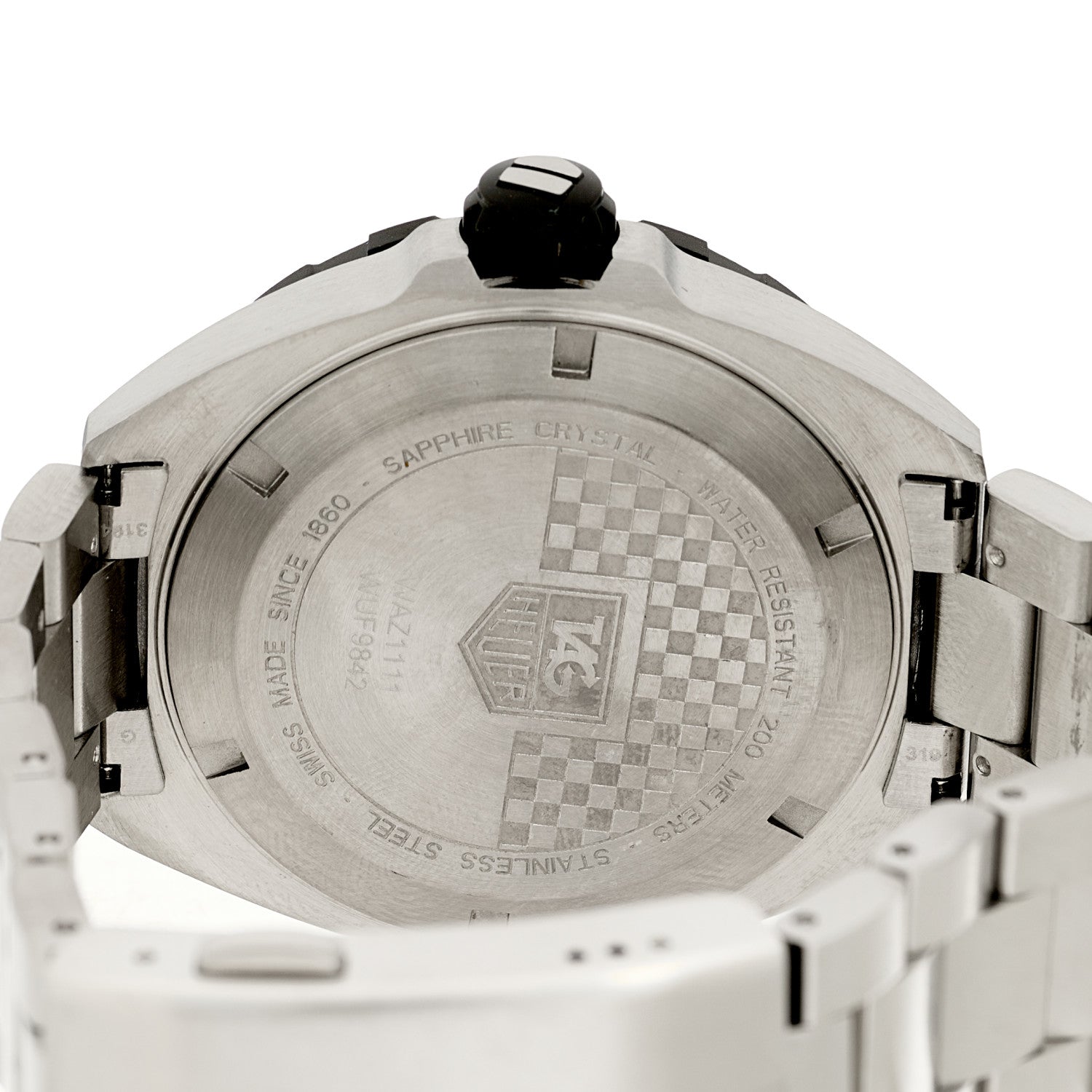 Tag Heuer Stainless Steel 41mm Formula 1 Quartz Watch White WAZ1111 4 of 4