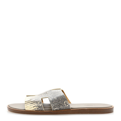 Hermes Lizard Mens Izmir Sandals 44 Ombre 1 of 9
