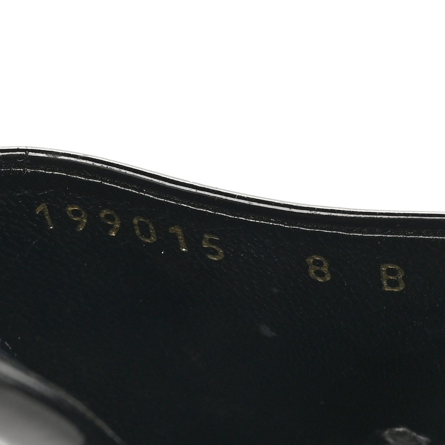 Patent Platform High Heel Slides 8 Black