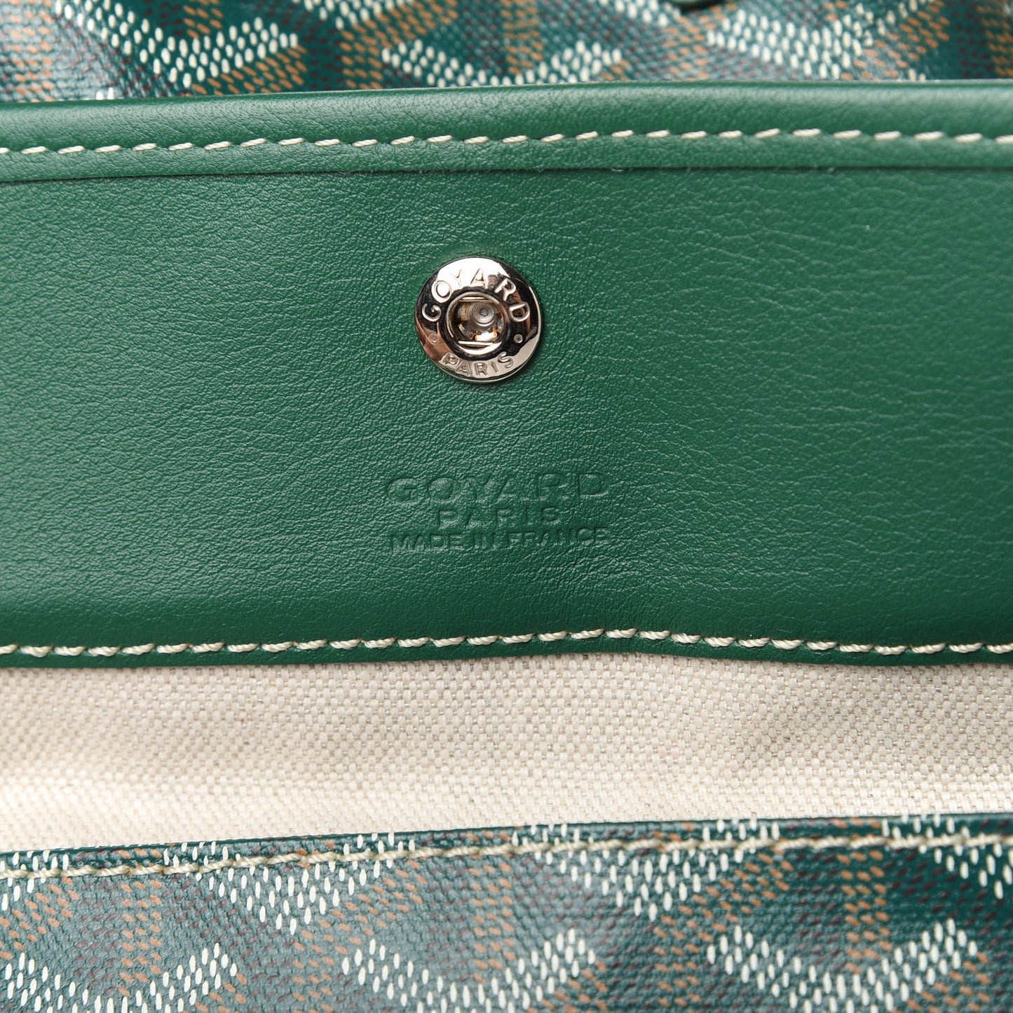 Goyardine Saint Louis GM Green