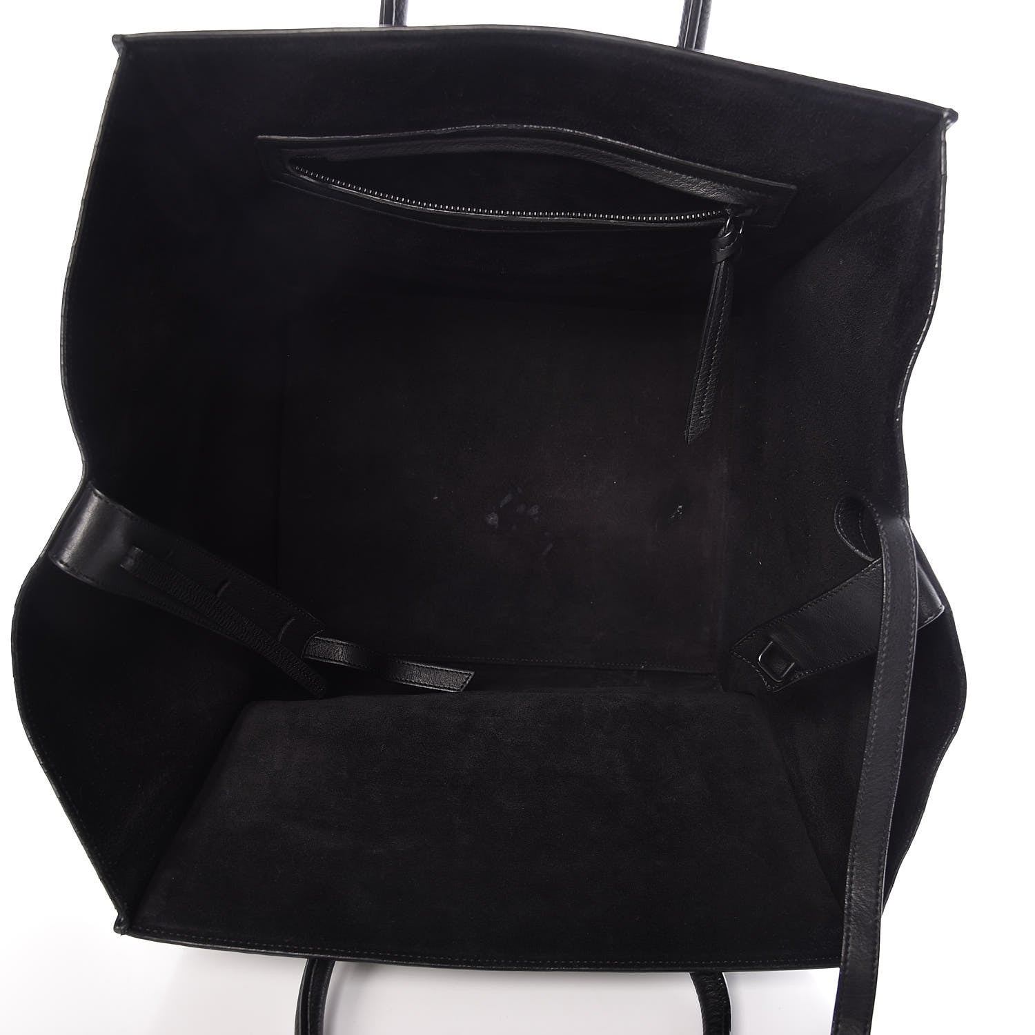 Celine Supple Calfskin Medium Phantom Luggage Black 6 of 19