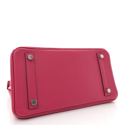 Hermes Swift Birkin 25 Framboise 4 of 13