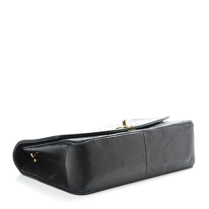 Chanel Lambskin Quilted Medium Single Flap Black 4 of 17