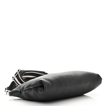 Prada Vitello Daino Crossbody Bag Black 3 of 10