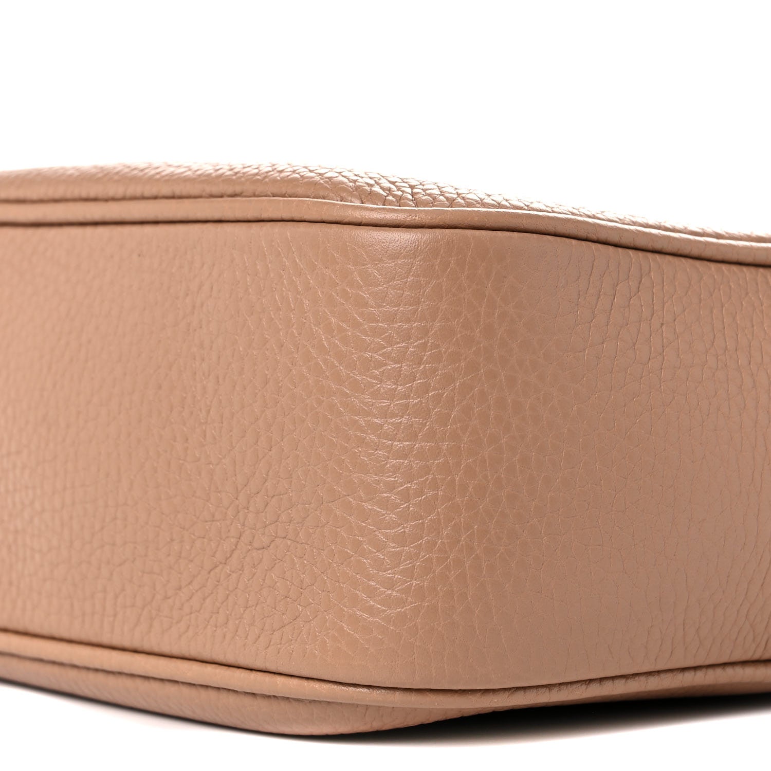 Gucci Pebbled Calfskin Small Soho Disco Bag Camelia 10 of 10