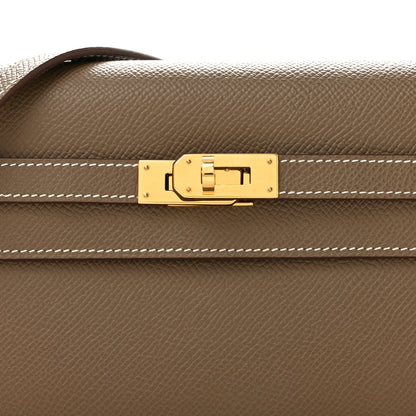 Hermes Epsom Kelly Wallet To Go Etoupe 8 of 12