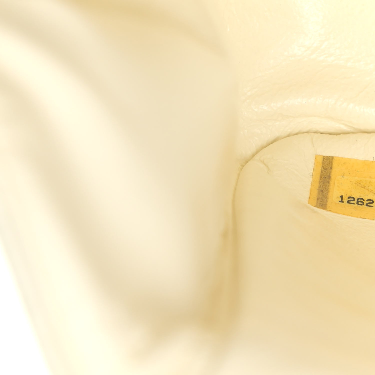 Chanel Caviar Quilted Jumbo Single Flap White 7 of 9