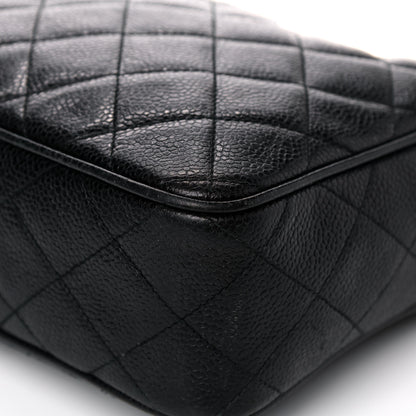 Chanel Caviar Quilted CC Camera Case Black 12 of 20