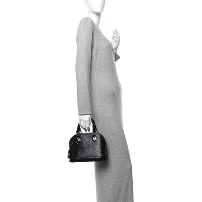 Louis Vuitton Epi Electric Alma BB Black 2 of 11