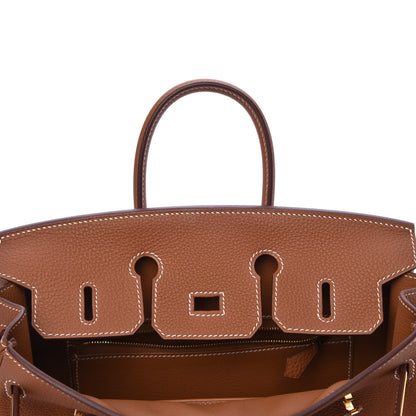 Hermes Togo Birkin 25 Gold 18 of 33