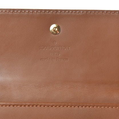 Louis Vuitton Vernis Elise Wallet Bronze 7 of 15