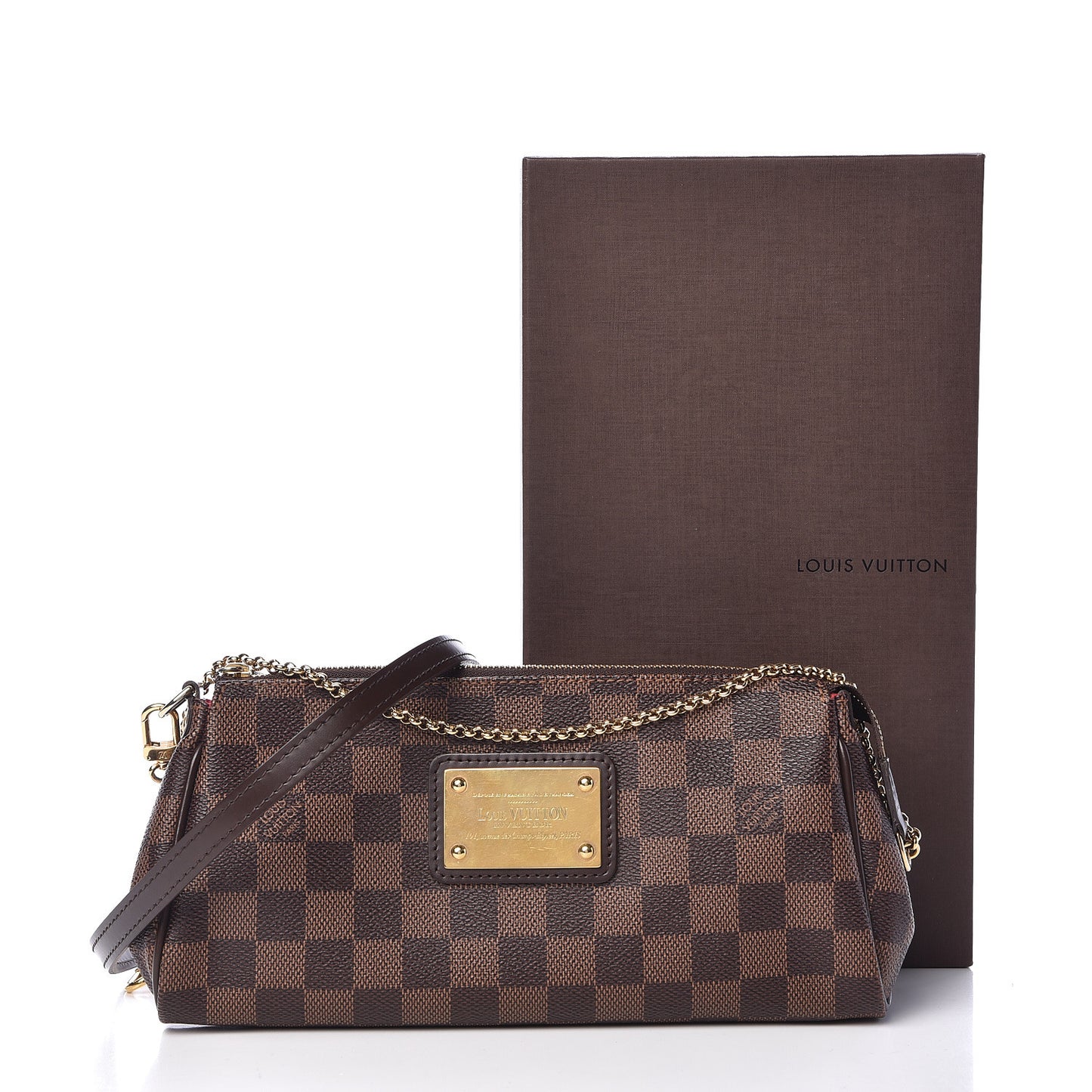 Damier Ebene Eva Clutch
