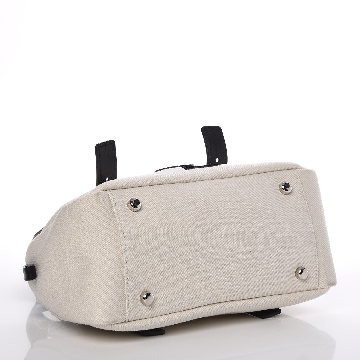 Saint Laurent Canvas Kahala Boston White 5 of 11