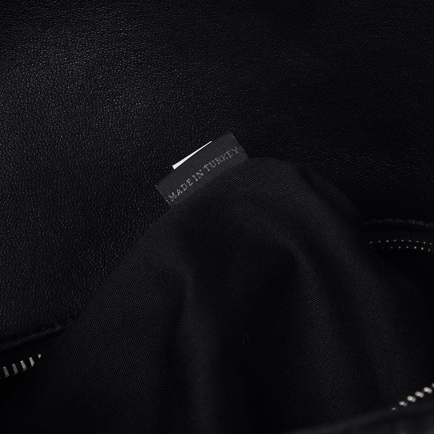 Nappa Matelasse Crystal Flap Clutch Black