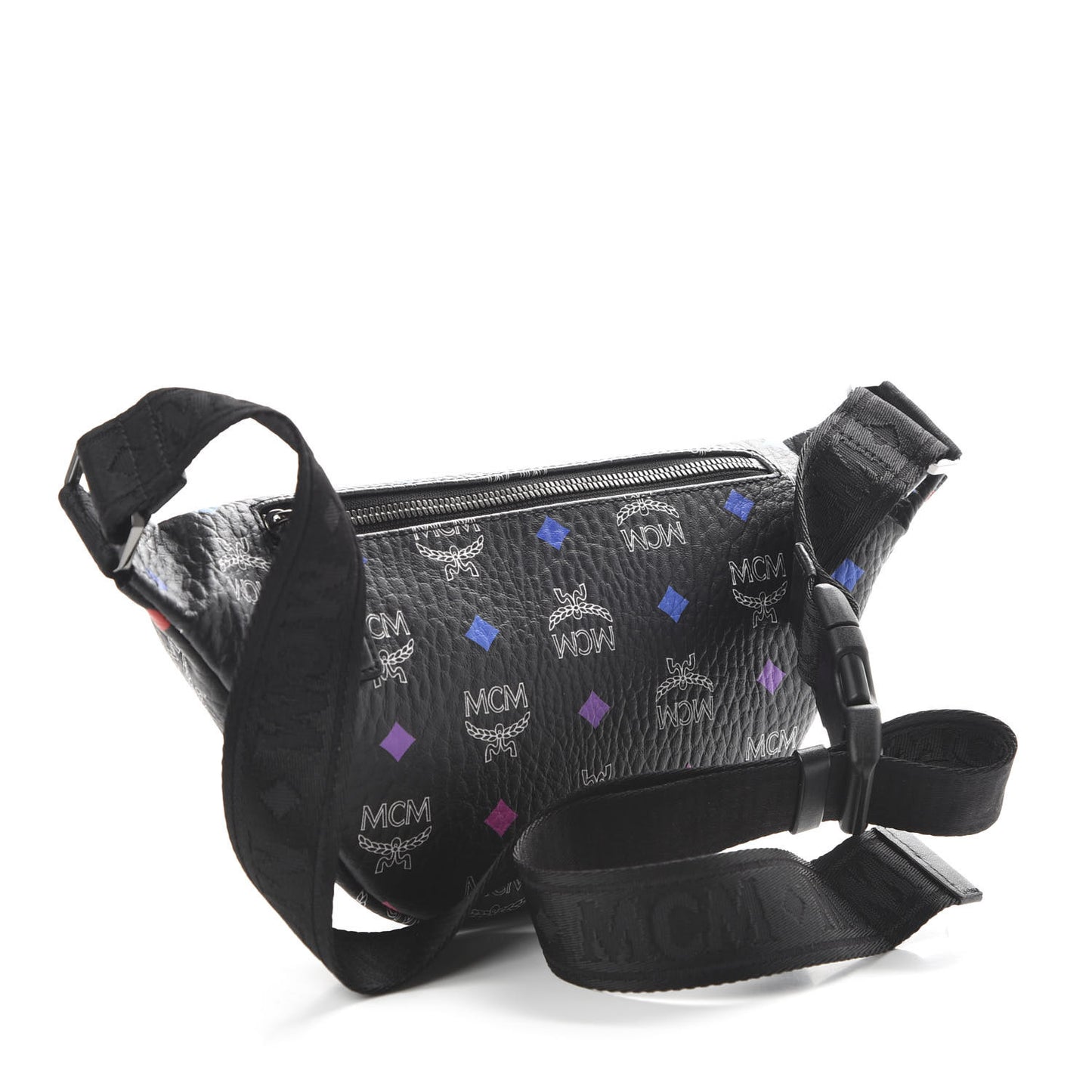 Skyoptic Visetos Small Fursten Belt Bag Diamond Black