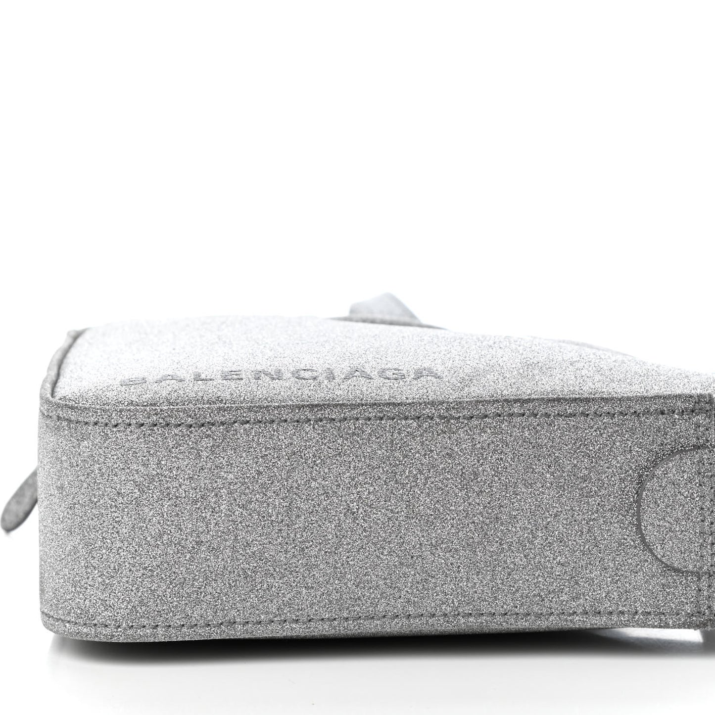 Glitter XS Triangle Chain Duffle Argent