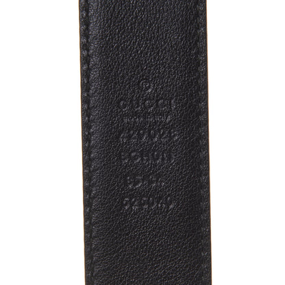 Gucci Calfskin 30mm Belt 85 34 Black 3 of 4