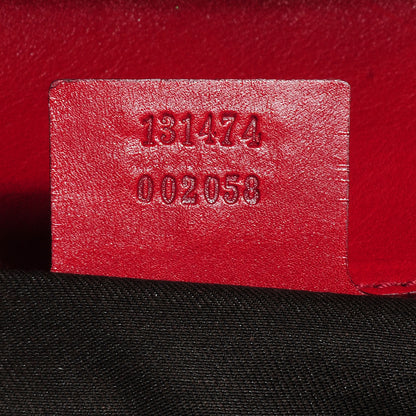 Gucci Leather Horsebit Flap Red 7 of 7