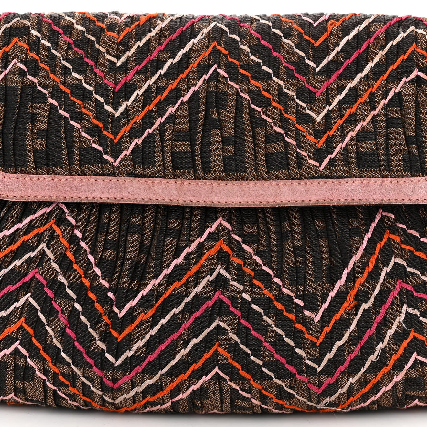Zucca Cuoio Lucido Small Chef Shoulder Bag Tobacco Pink