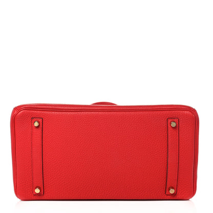 Hermes Togo Birkin 35 Geranium 6 of 37