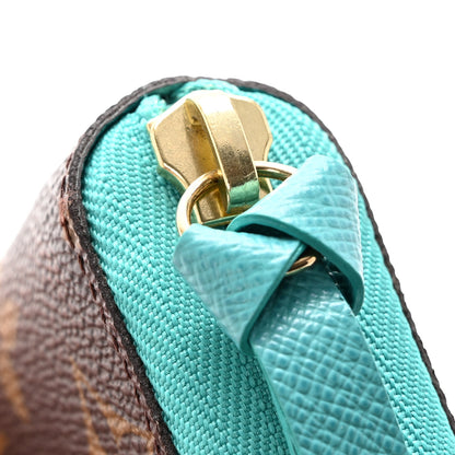 Louis Vuitton Monogram Zippy Multicartes Turquoise 10 of 10