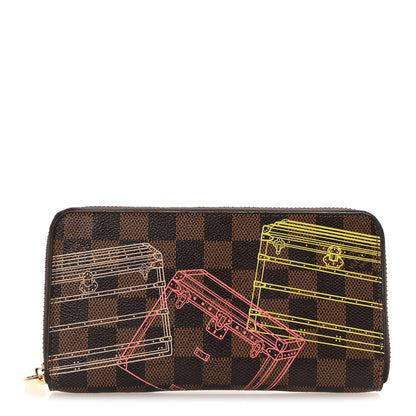 Louis Vuitton Damier Ebene 2014 Christmas Animation Zippy Wallet 1 of 6