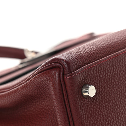 Hermes Togo Kelly Retourne 28 Rouge H 13 of 15