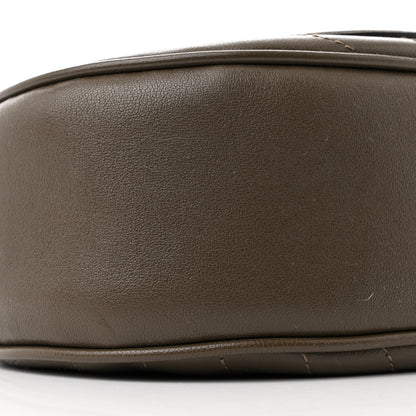Gucci Sakai Be Green Calfskin Diagonal Stitched Mini Blondie Shoulder Bag Craclet Brown 9 of 10