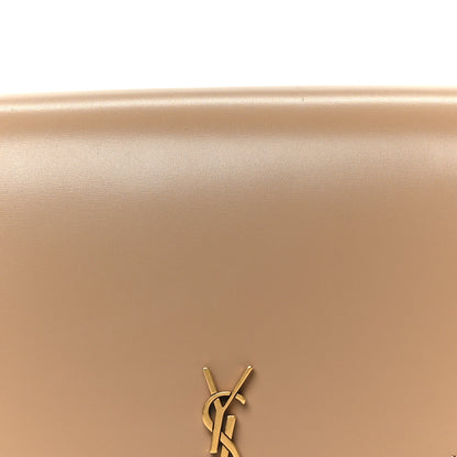 Saint Laurent Box Calfskin Mini Voltaire Shoulder Bag Dark Cork 9 of 11