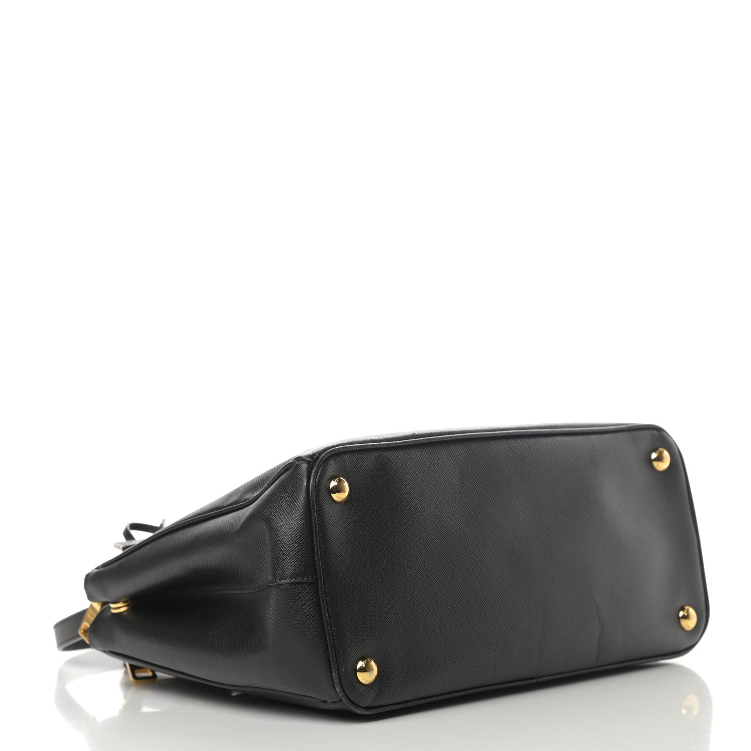 Prada Saffiano Small Galleria Double Zip Tote Black 4 of 21