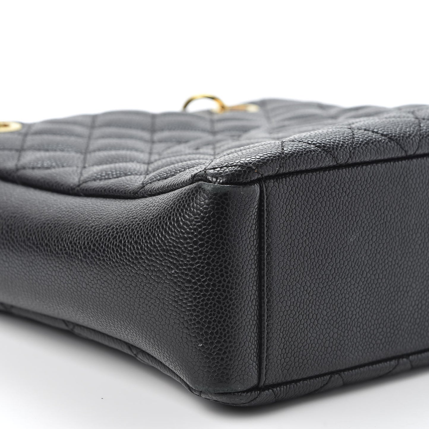 Caviar Petit Shopping Tote PST Black