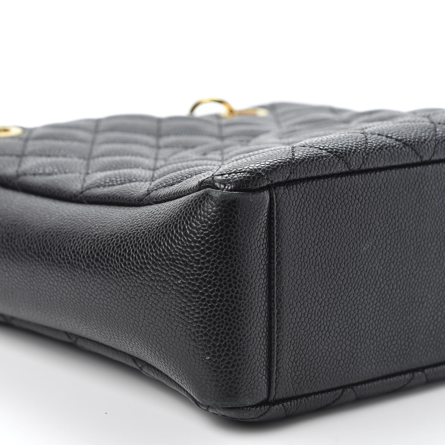 Chanel Caviar Petit Shopping Tote PST Black 5 of 11