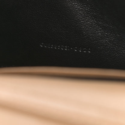 Saint Laurent Lambskin Diamond Quilted Becky Chain Wallet Gold Sand 6 of 8