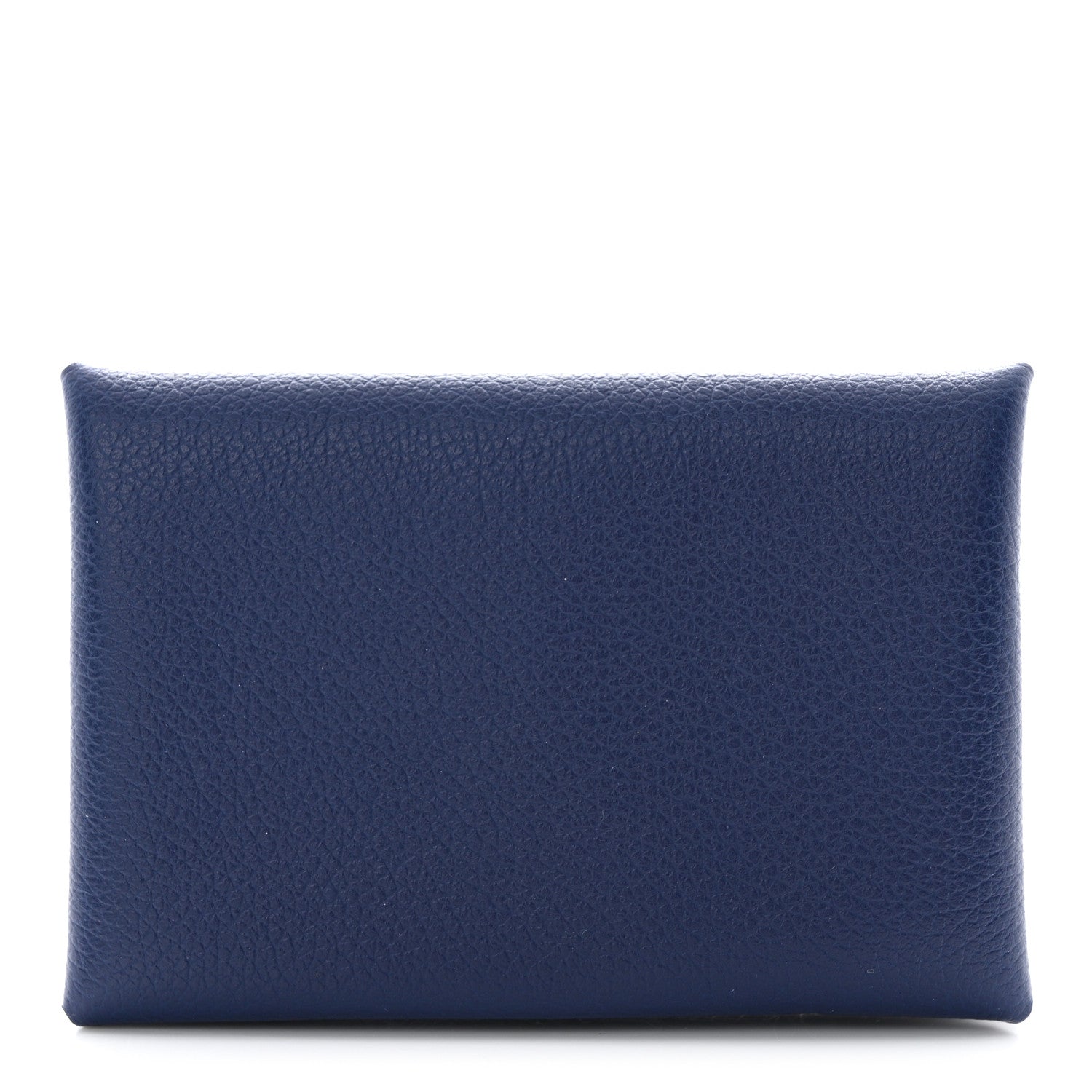 Hermes Evercolor Verso Calvi Card Case Bleu Saphir Bleu France 1 of 9