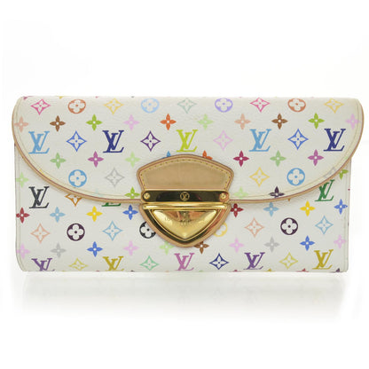 Louis Vuitton Monogram Multicolor Eugenie Wallet White 1 of 8